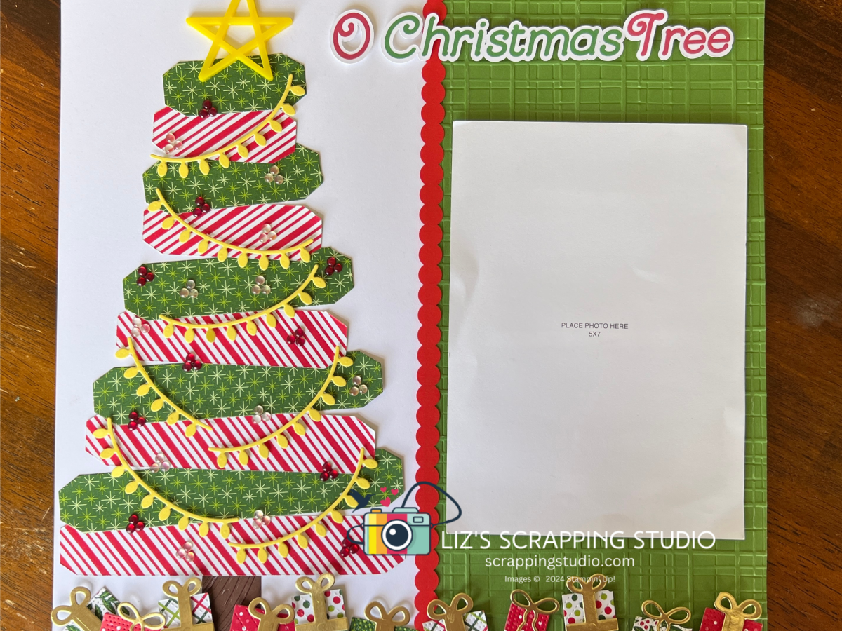 Craft a Festive Christmas Tree&nbsp;Layout