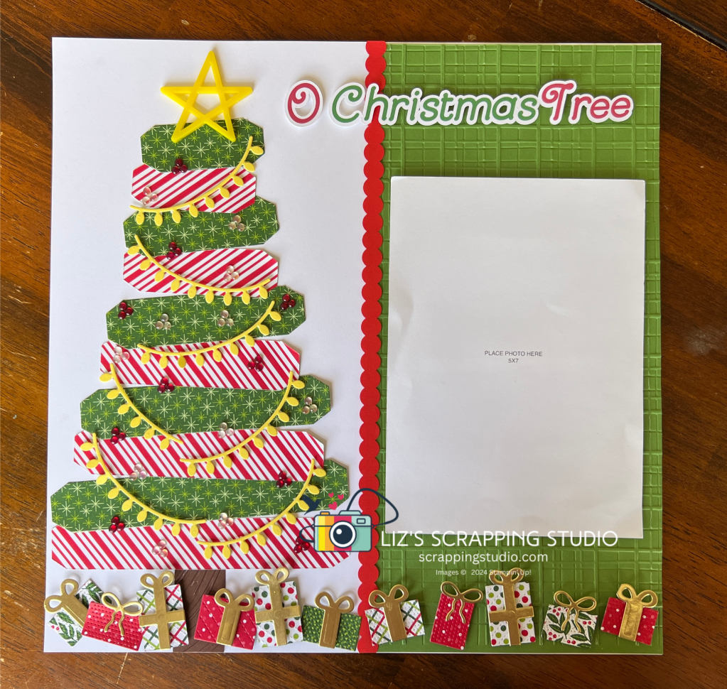 Craft a Festive Christmas Tree&nbsp;Layout