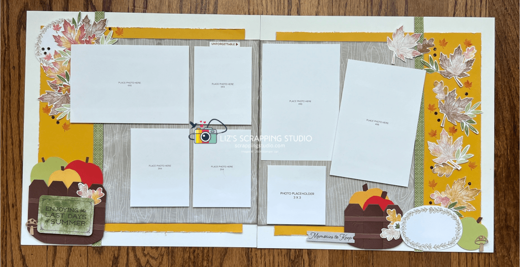 Crafting with Leftovers: Transforming Scraps into Stunning Layouts!&nbsp;🍂✂️