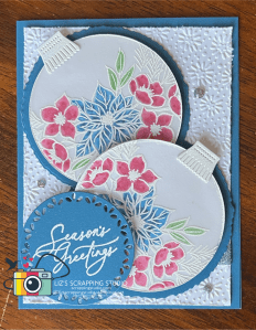 Velum ornament holiday cards